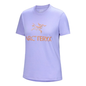 Arc"Word Cotton T-Shirt "Lavender"