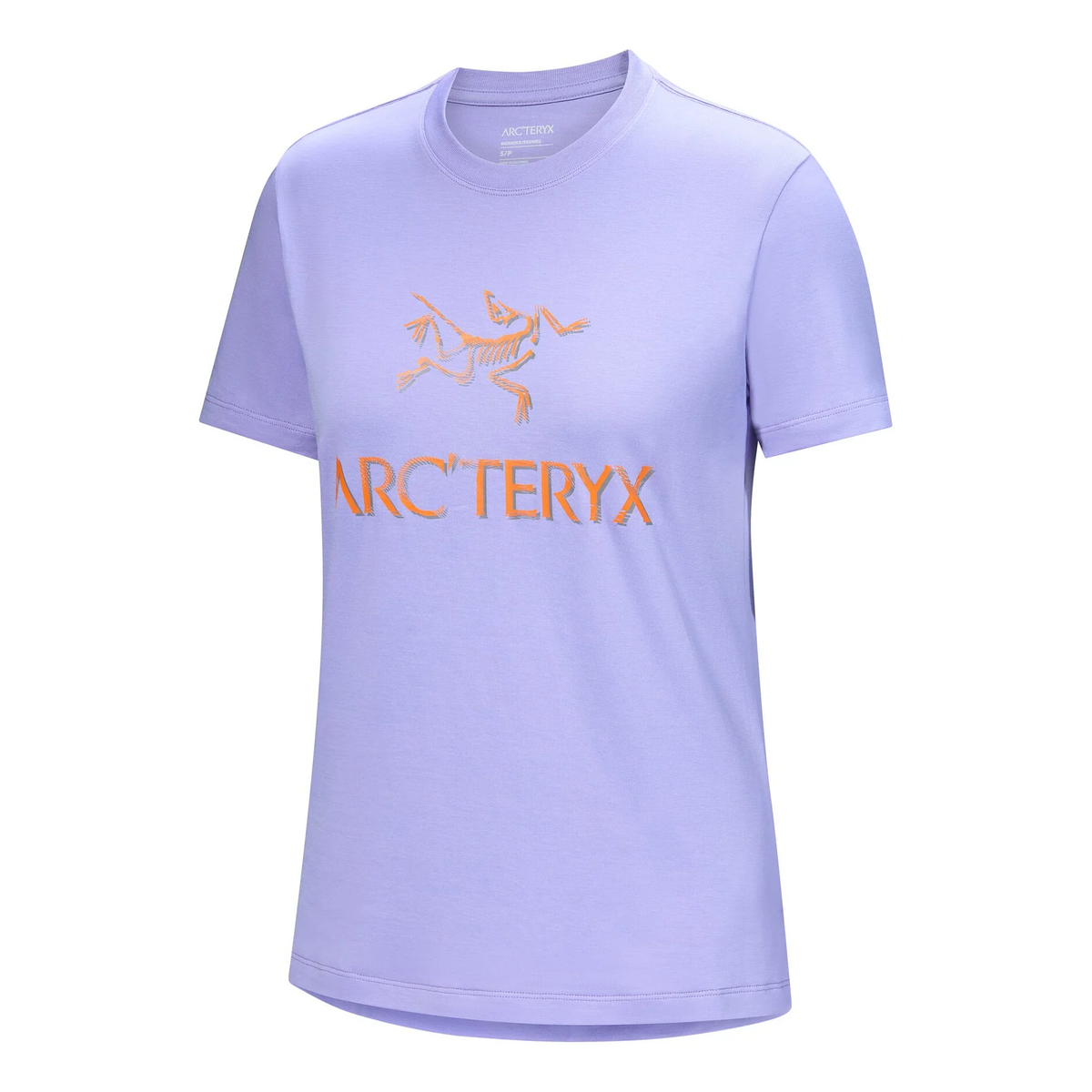 Arc"Word Cotton T-Shirt "Lavender"