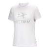Arc"Word Cotton T-Shirt "White"