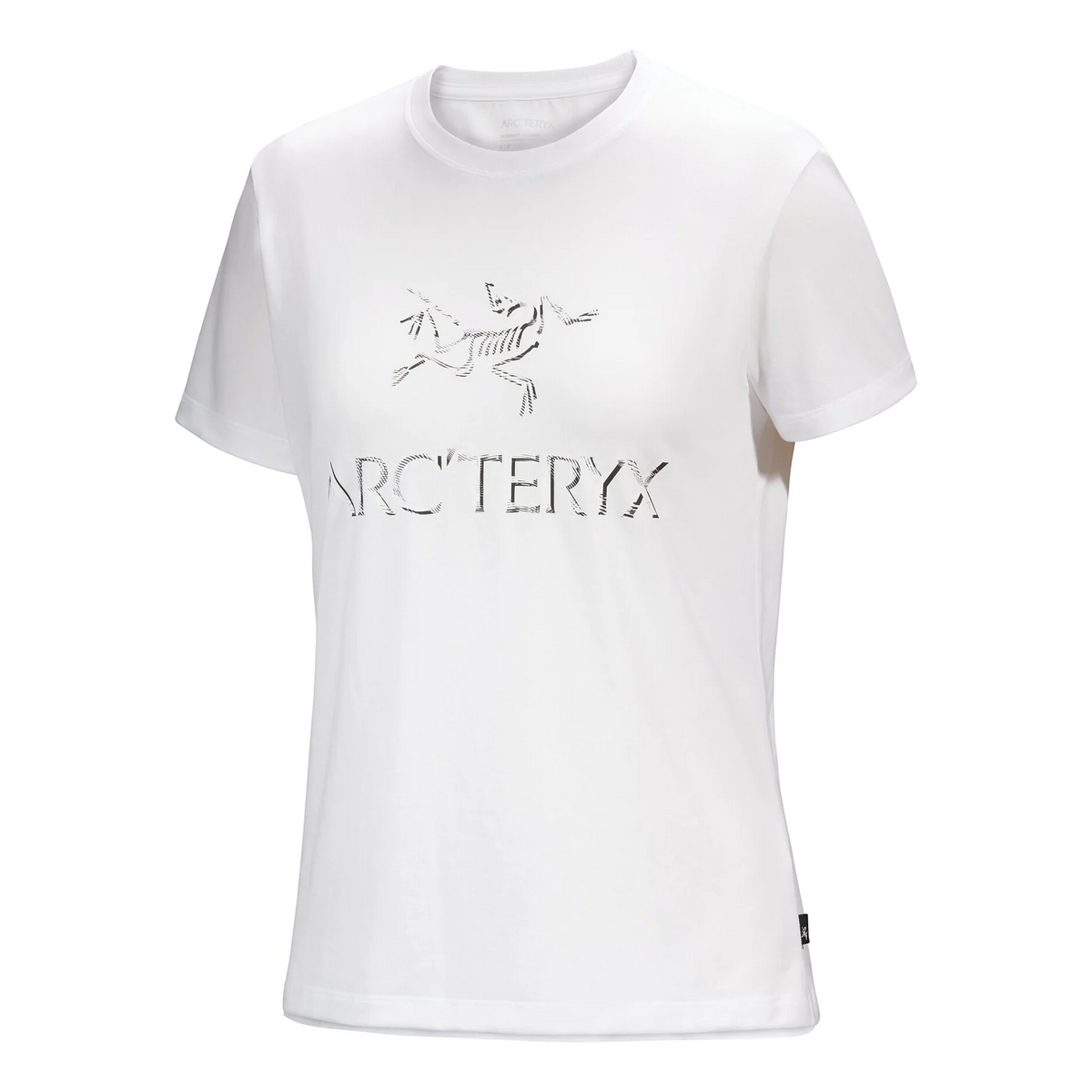 Arc"Word Cotton T-Shirt "White"