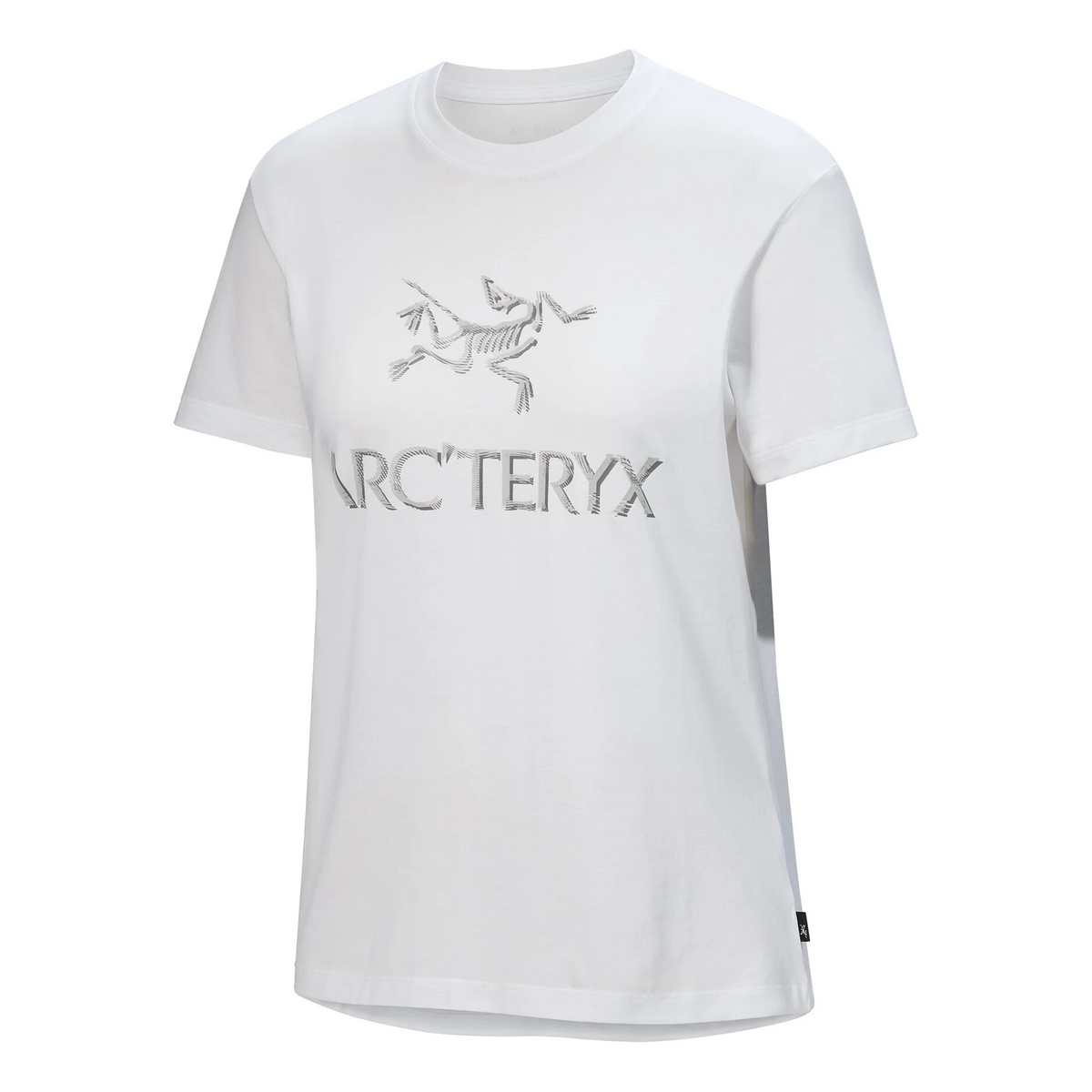 Arc"Word Cotton T-Shirt "White Solitude"