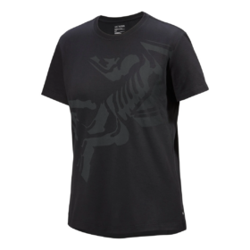 Bird Cotton T-Shirt "Black"