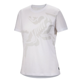 Bird Cotton T-Shirt "White"