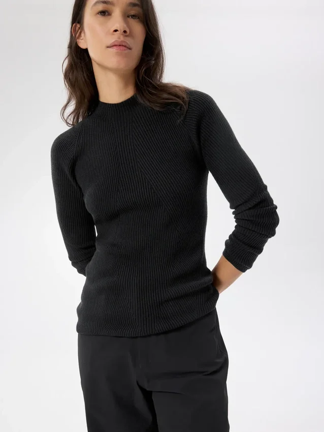 Conic Wool Midlayer Women's