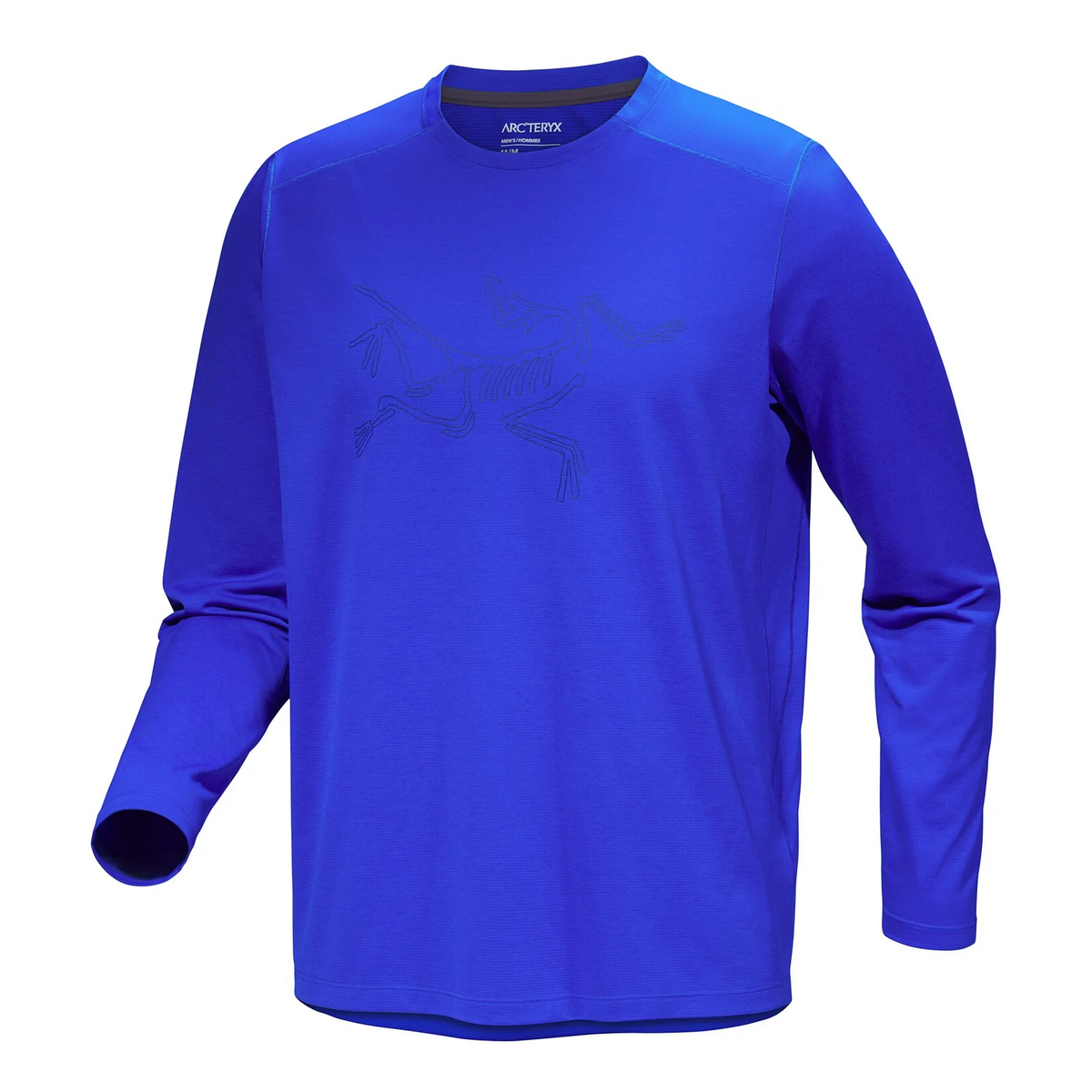Cormac Logo Long Sleeves T-Shirt "Blue"
