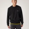 Emblem Fleece Crew Neck Pullover Men's