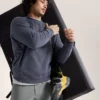 Emblem Fleece Crew Neck Pullover Men's
