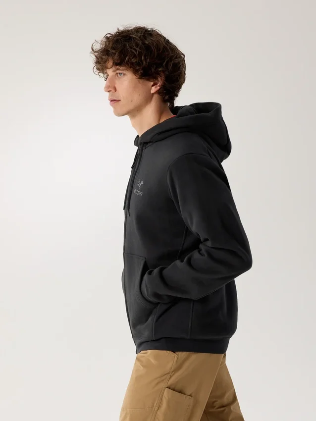 Emblem Fleece Full Zip Hoody Men's