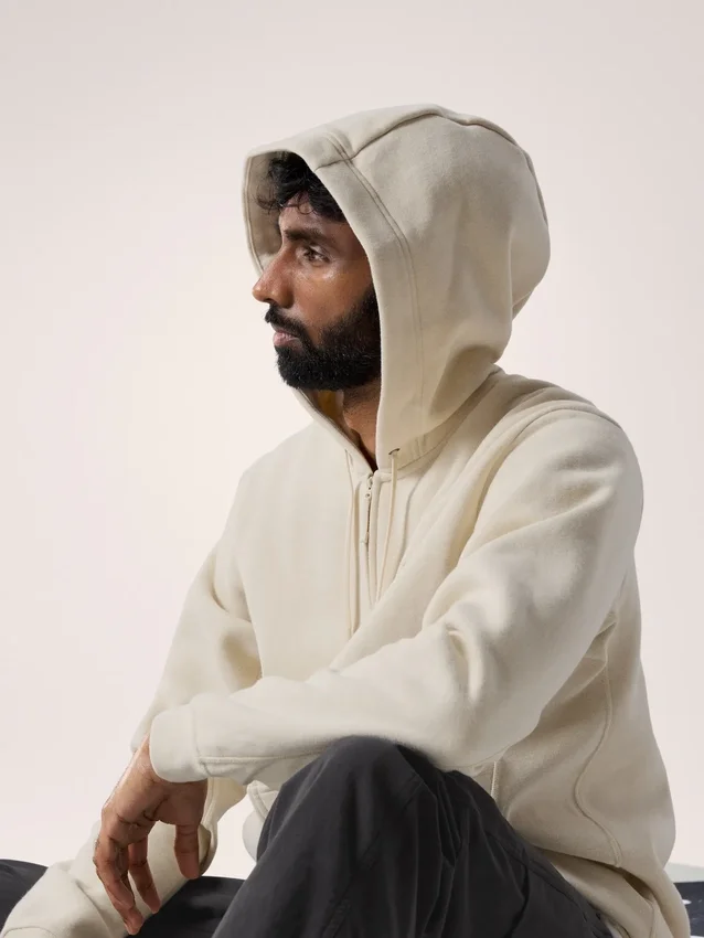 Emblem Fleece Full Zip Hoody Men's