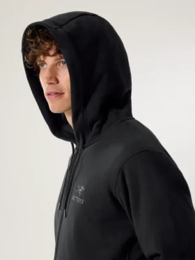 Emblem Fleece Full Zip Hoody Men’s