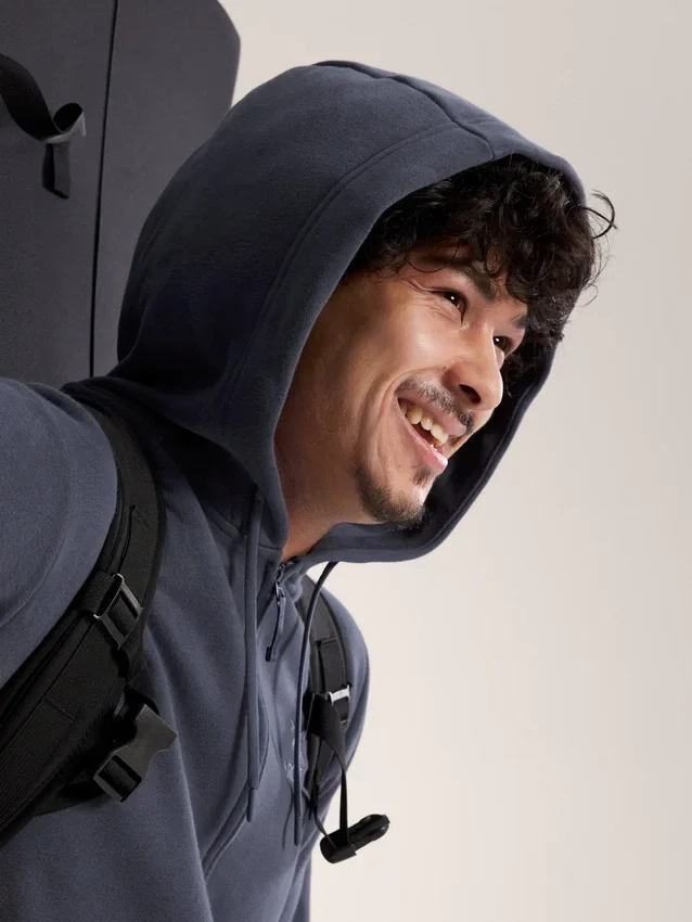 Emblem Fleece Full Zip Hoody Men's