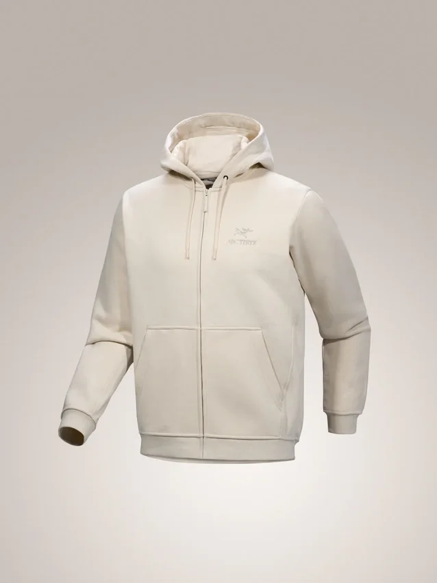 Emblem Fleece Full Zip Hoody Men's
