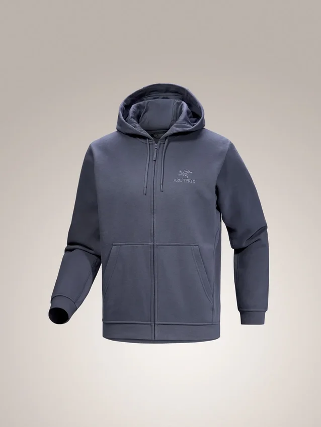 Emblem Fleece Full Zip Hoody Men's