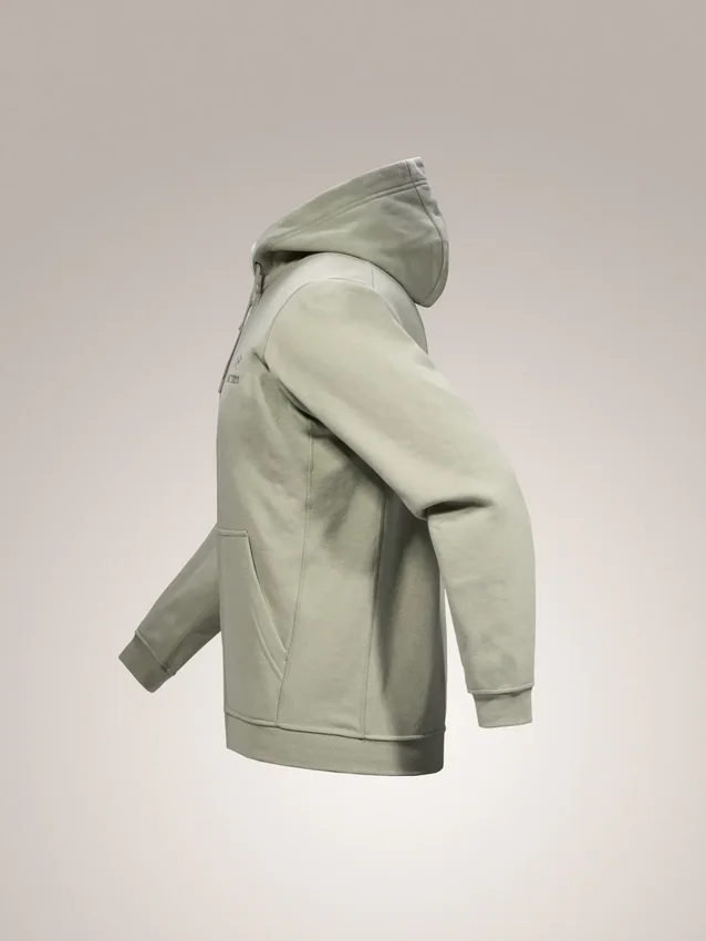Emblem Fleece Full Zip Hoody Men's