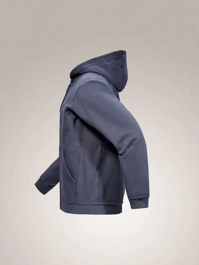 Emblem Fleece Full Zip Hoody Men's