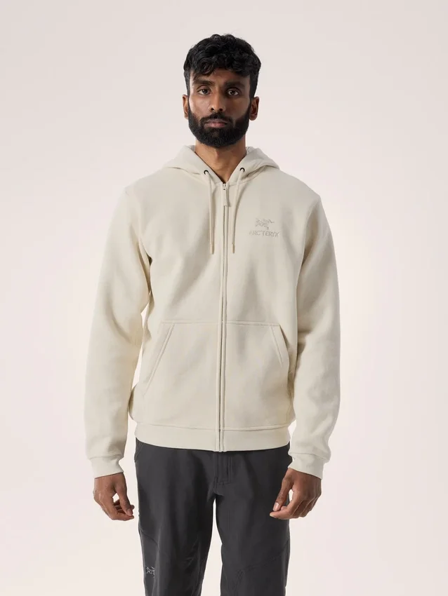 Emblem Fleece Full Zip Hoody Men's