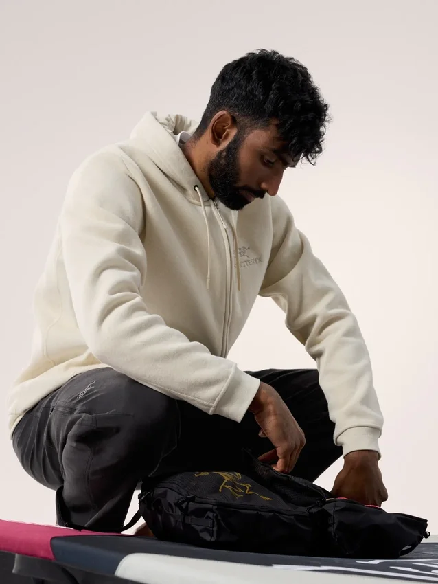 Emblem Fleece Full Zip Hoody Men's
