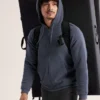 Emblem Fleece Full Zip Hoody Men's