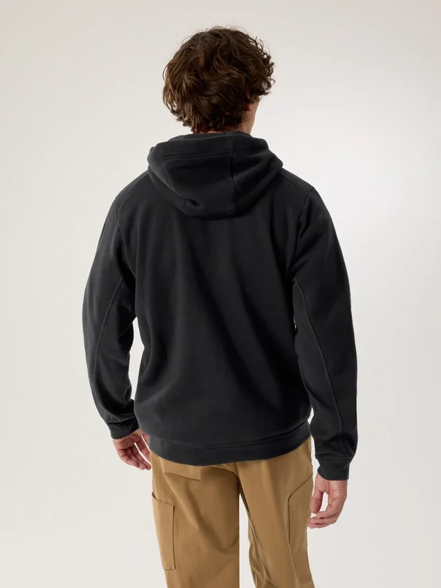 Emblem Fleece Full Zip Hoody Men's