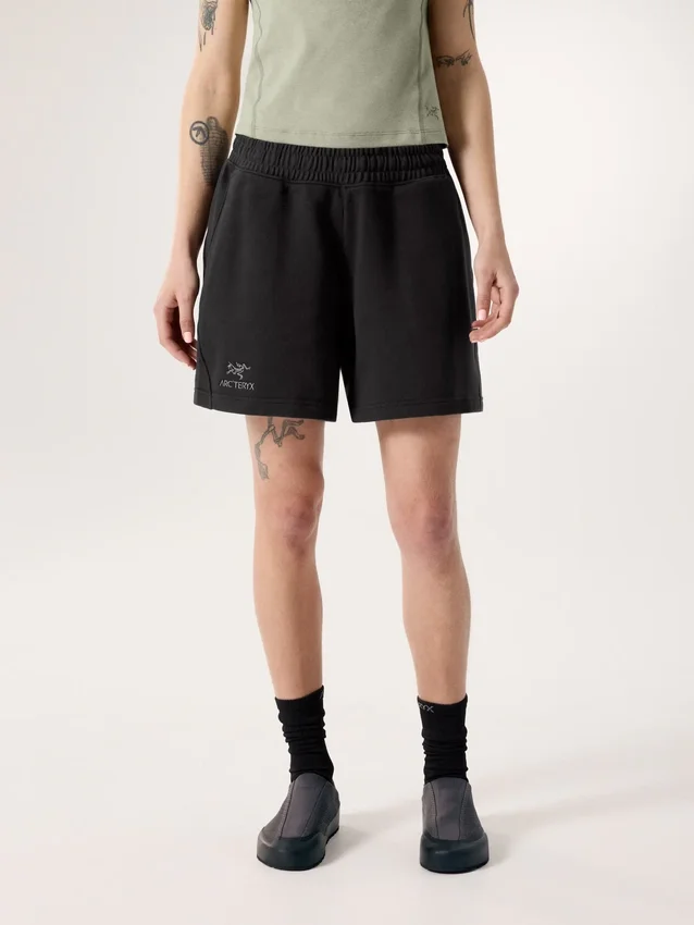 Emblem Fleece Short 6" Women's