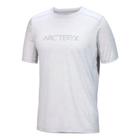Ionia Merino Wool Arc"Word Logo T-Shirt SS "Grey"