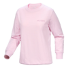 Kragg Cotton Bird Crew Neck Long Sleeve T-Shirt "Pink"
