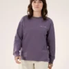 Kragg Cotton Bird Crew Neck Shirt LS Women's