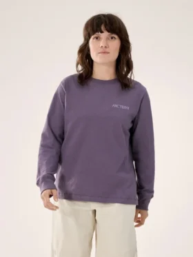 Kragg Cotton Bird Crew Neck Shirt LS Women's