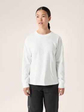 Kragg Cotton Bird Crew Neck Shirt LS Women's