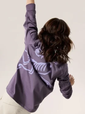 Kragg Cotton Bird Crew Neck Shirt LS Women’s