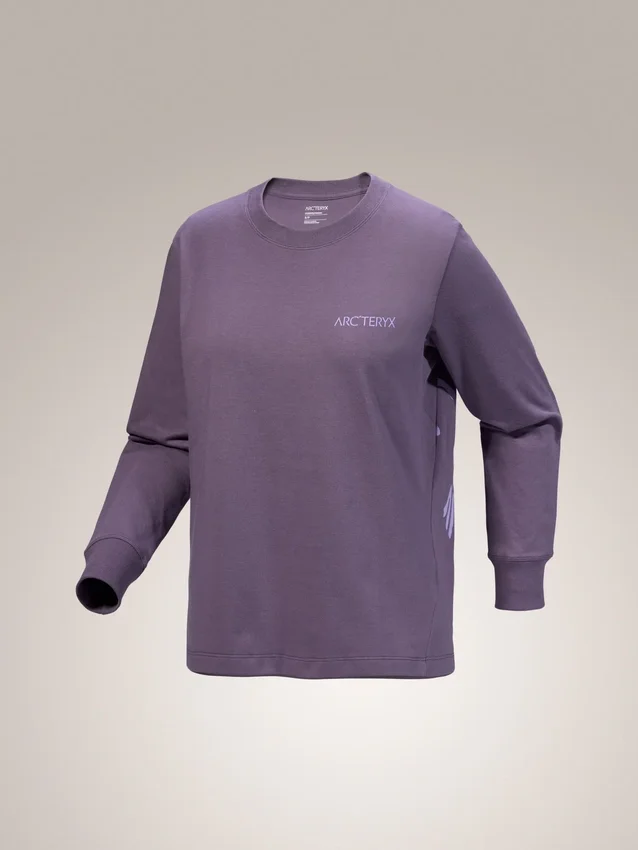 Kragg Cotton Bird Crew Neck Shirt LS Women's