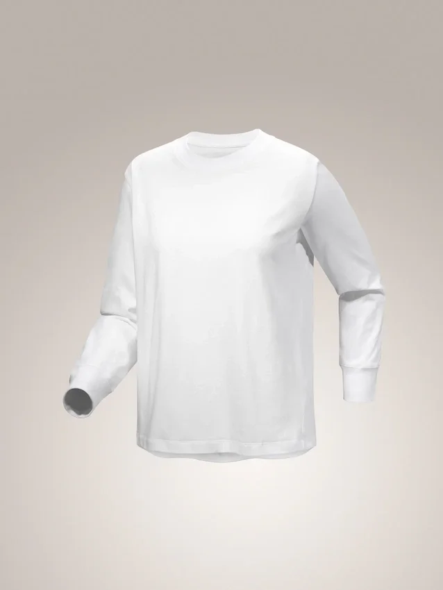 Kragg Cotton Bird Crew Neck Shirt LS Women's