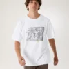 Kragg Cotton Lithographica Shirt SS Men's