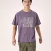 Kragg Cotton Lithographica Shirt SS Men's