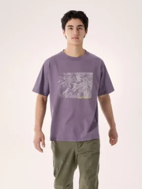 Kragg Cotton Lithographica Shirt SS Men's