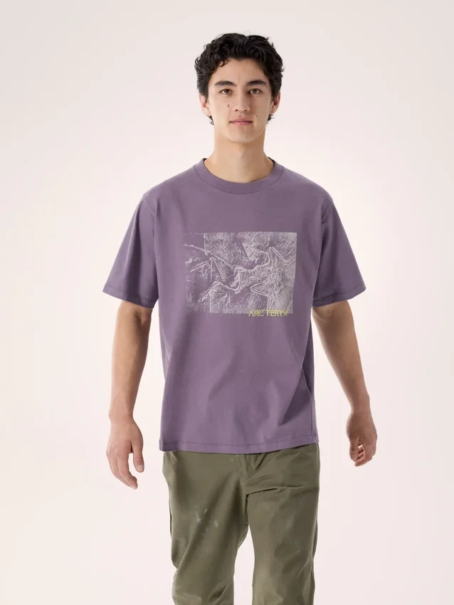 Kragg Cotton Lithographica Shirt SS Men's