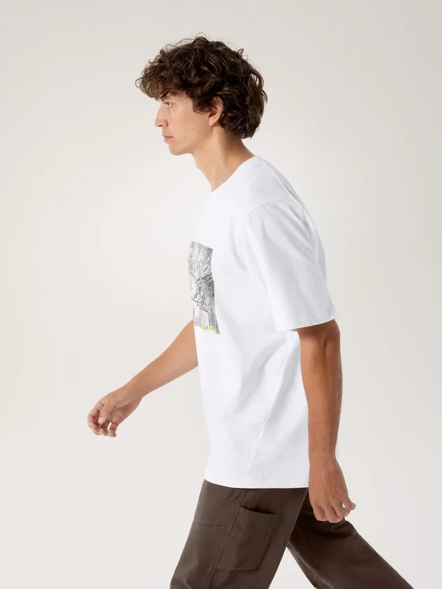 Kragg Cotton Lithographica Shirt SS Men's