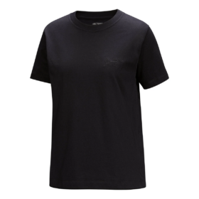 Kragg Cotton Little Bird Crew Neck T-Shirt "Black"