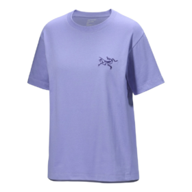 Kragg Cotton Little Bird Crew Neck T-Shirt "Purple"