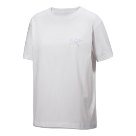 Kragg Cotton Little Bird Crew Neck T-Shirt "White"