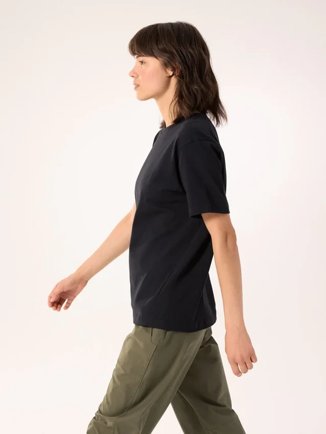 Kragg Cotton Little Bird Crew Shirt SS Women's