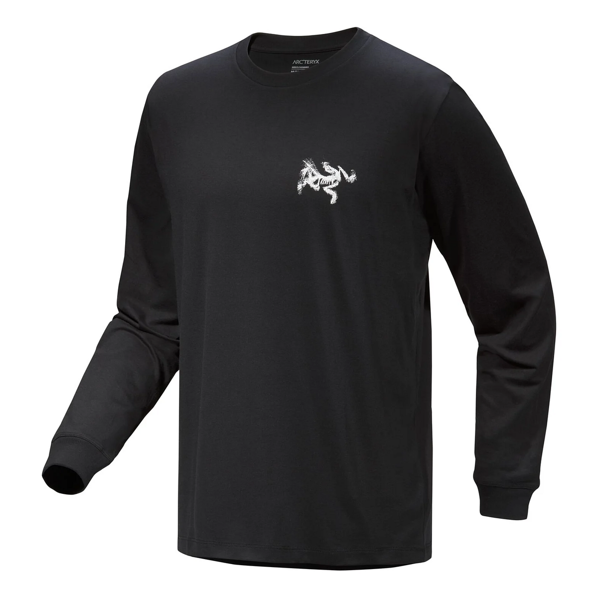 Kragg SL Cotton Bird Tile Long Sleeves T-Shirt "Black"