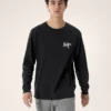 Kragg SL Cotton Bird Tile Shirt LS Men's