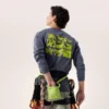 Kragg SL Cotton Bird Tile Shirt LS Men's