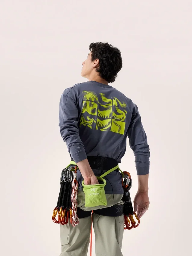 Kragg SL Cotton Bird Tile Shirt LS Men's