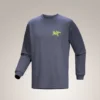 Kragg SL Cotton Bird Tile Shirt LS Men's