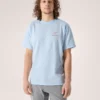 Kragg SL Cotton Bird Word Shirt SS Men's