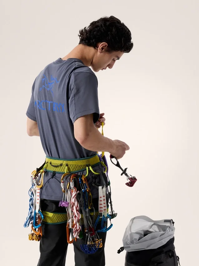 Kragg SL Cotton Bird Word Shirt SS Men's