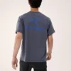 Kragg SL Cotton Bird Word Shirt SS Men's