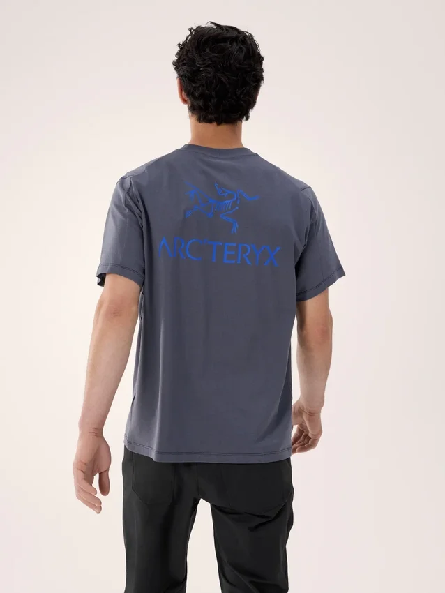 Kragg SL Cotton Bird Word Shirt SS Men's